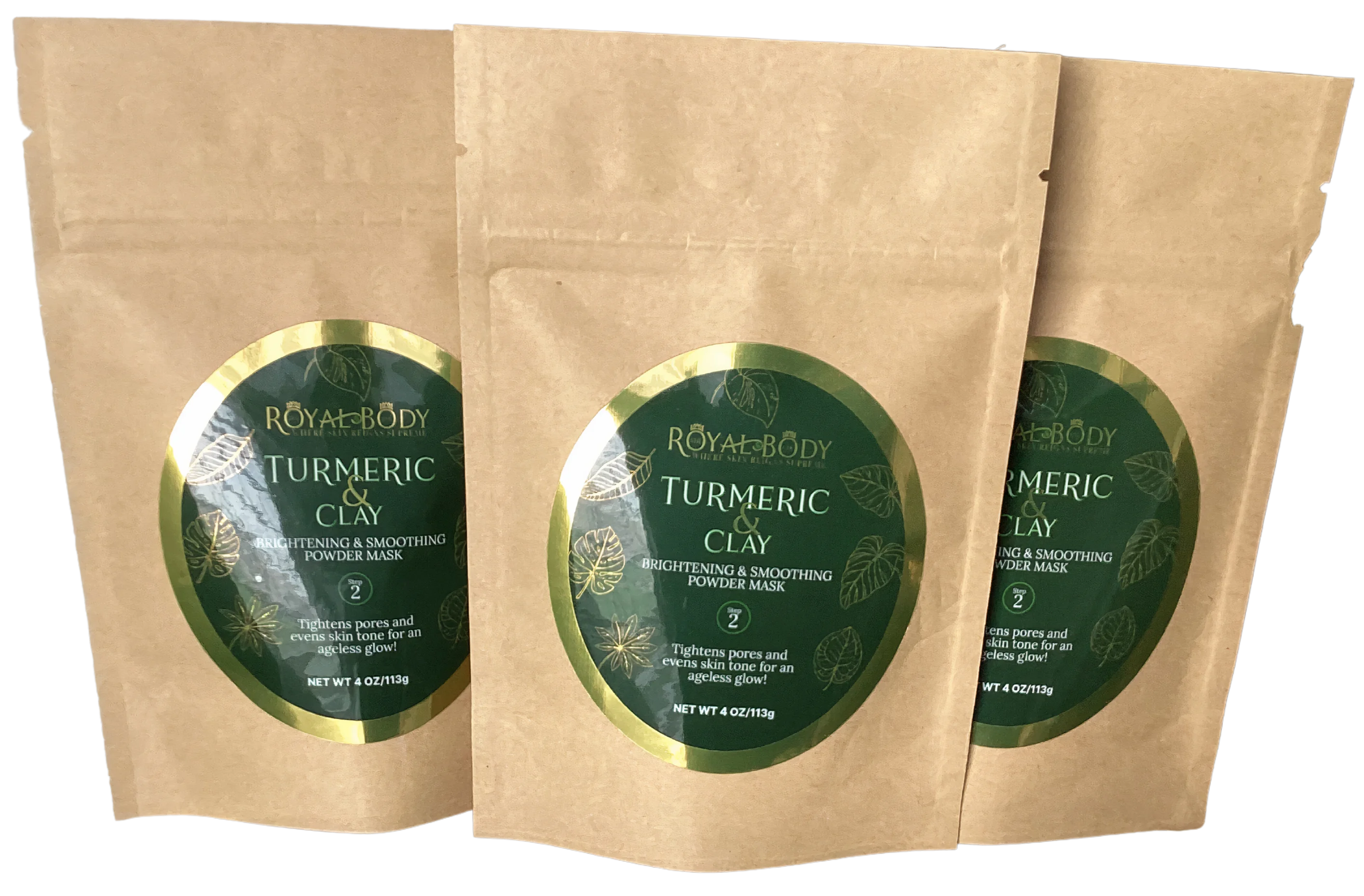 Turmeric & Clay Brightening and Smoothing Powder Mask